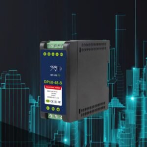 Economical 60W rail-mounted power supply