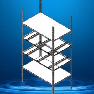 OmniTechLink Heavy-duty floor standing rack cabinet