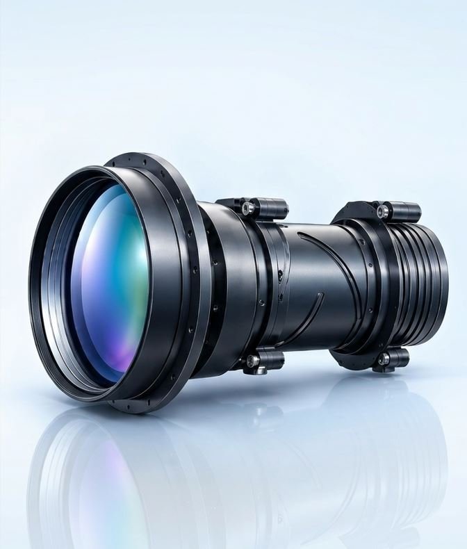 MOTORIZED CONTINUOUS ZOOM LENS (30–300 mm LWIR)